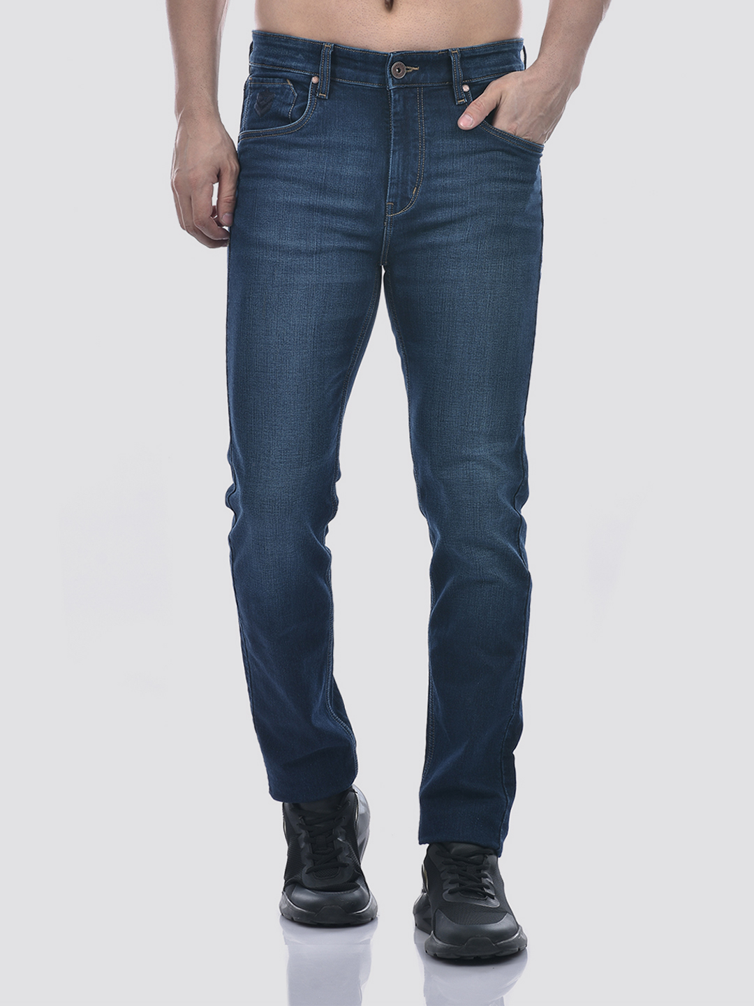 Numero Uno Men Blue Slim Fit Sustainable Jeans